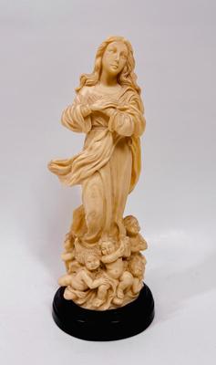 10” Virgin Mary Catholic Statue Figurine Valentino Made in Italy