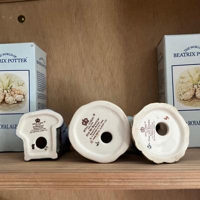 UBA1229 Lot of 5 Beatrix Potter Royal Albert Figurines