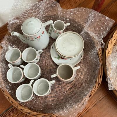 UBA1259 Five Sets of Vintage and Antique Doll and Children's China