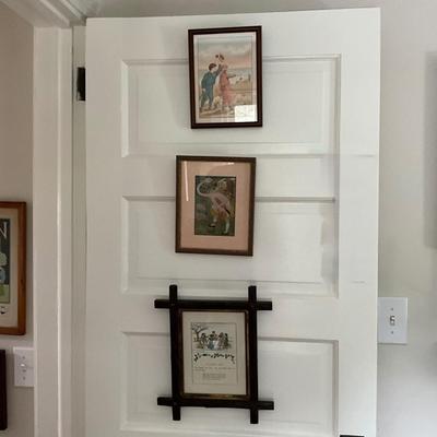 UBA1262 Vintage Victorian Framed Prints