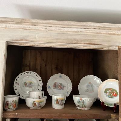 UBA1263 Lot of Antique Children's Christmas China