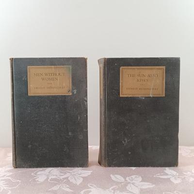 LOT 2: Ernest Hemingway's The Sun Also Rises 1928 from Charles Scribner's Sons, Henry Miller 1948 Smile at the Foot of the...
