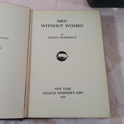 LOT 2: Ernest Hemingway's The Sun Also Rises 1928 from Charles Scribner's Sons, Henry Miller 1948 Smile at the Foot of the...