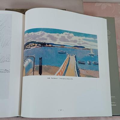 LOT 6: Art Related Coffee Table Books- Monet, Burchfield, Porter & More