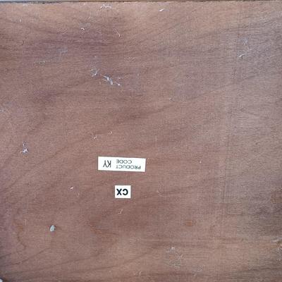 LOT 14: Crosley CR704 Entertainment Center with Side Table