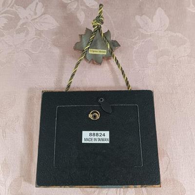 LOT 22: Boyd's Bears with Wood Step Stool, Olgemini Selections Picture Frame & More