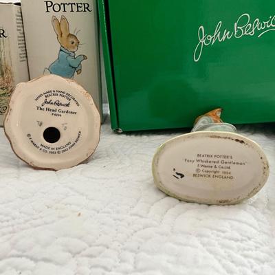 UBA1277 Beatrix Potter Royal Albert Beswick Porcelain Figures