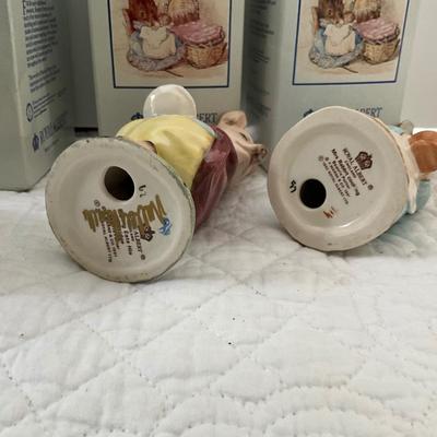 UBA1278 Lot of Four Beatrix Potter Royal Albert Porcelain Figurines