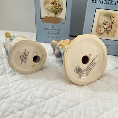 UBA1282 Vintage Beatrix Potter Beswick Porcelain Figurines