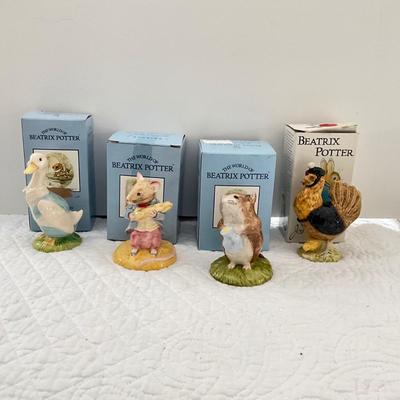UBA1282 Vintage Beatrix Potter Beswick Porcelain Figurines