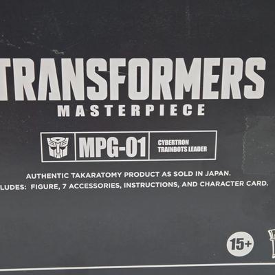 LOT 2: MPG-01 Transformers Masterpiece NIB