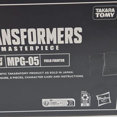LOT 3: MPG-05 Transformers Masterpiece NIB