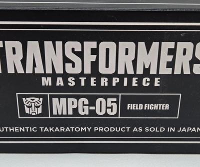 LOT 3: MPG-05 Transformers Masterpiece NIB