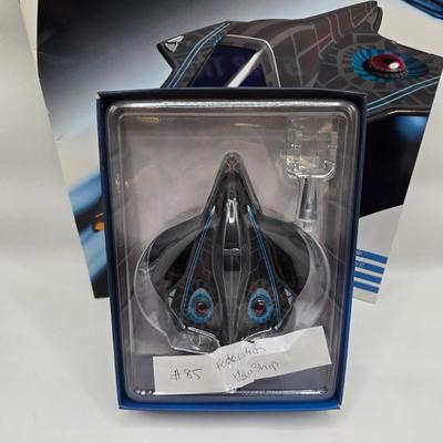 LOT 6: Star Trek Official Starship Collection Including Aeon, Holoship, and Racing Ship/ All with Associated Books