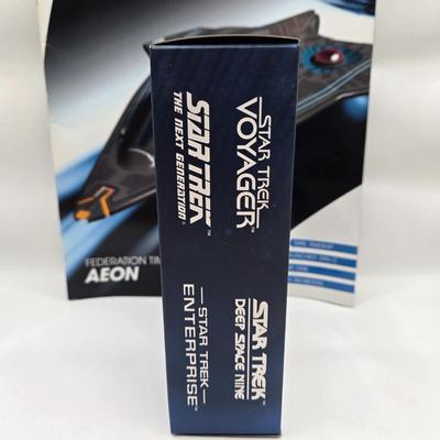 LOT 6: Star Trek Official Starship Collection Including Aeon, Holoship, and Racing Ship/ All with Associated Books