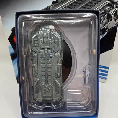 LOT 6: Star Trek Official Starship Collection Including Aeon, Holoship, and Racing Ship/ All with Associated Books