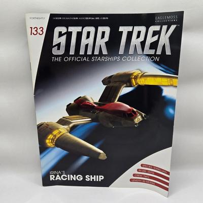 LOT 6: Star Trek Official Starship Collection Including Aeon, Holoship, and Racing Ship/ All with Associated Books
