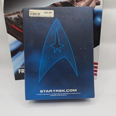 LOT 7: Star Trek Official Starship Collection Including Freighter and Baxial with Accompanying Books