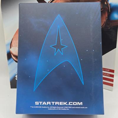LOT 8: Star Trek Official Starship Collection Including NX-Alpha, City Ship, and Survey Ship / All with Associated Books