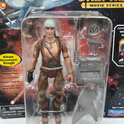 LOT 10: Star Trek Official Starship Collection Including Cell Ship and Fesarius with Books and Classic Star Trek Movie Series Khan...