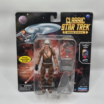LOT 10: Star Trek Official Starship Collection Including Cell Ship and Fesarius with Books and Classic Star Trek Movie Series Khan...
