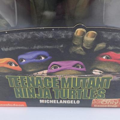 LOT 11: "Heroes in a Half Shell" TMNT Action Figures NIB