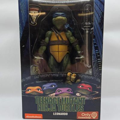 LOT 11: "Heroes in a Half Shell" TMNT Action Figures NIB