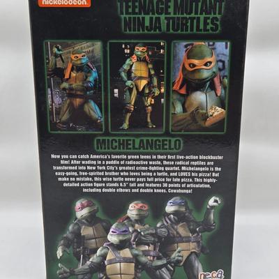 LOT 11: "Heroes in a Half Shell" TMNT Action Figures NIB