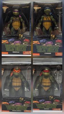 LOT 11: "Heroes in a Half Shell" TMNT Action Figures NIB