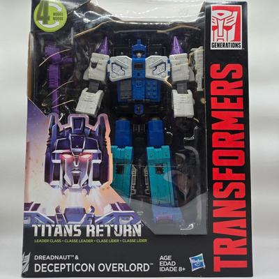 LOT 15: Transformers Titans Return Dreadnaut & Decepticon Overlord NIB