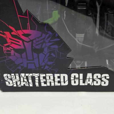 LOT 21: Transformers Shattered Glass Jet Fire and Comic Book NIB