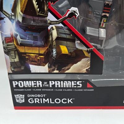 LOT 26: Transformers Power of the Primes Optimus Prime, Inferno, and Dinobot Grimlock NIB