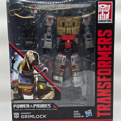 LOT 26: Transformers Power of the Primes Optimus Prime, Inferno, and Dinobot Grimlock NIB