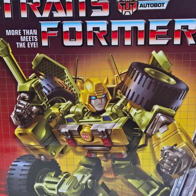 LOT 27: Transformers Heroic Autobot Bumblebee A.W.E. Striker and Ultimate X-Spanse NIB