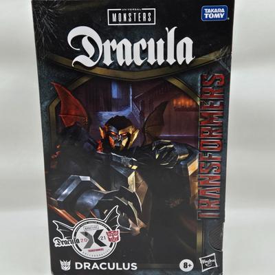 LOT 33: Transformers Ectotron Ecto-1, Draculus, and Gigawatt NIB