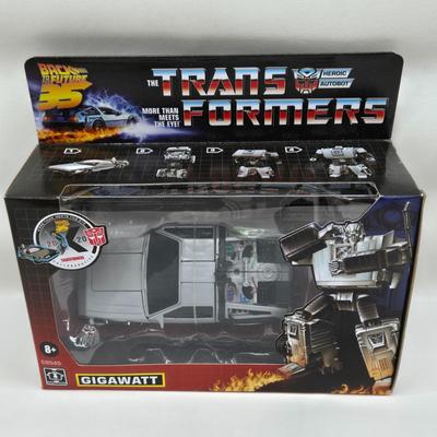 LOT 33: Transformers Ectotron Ecto-1, Draculus, and Gigawatt NIB
