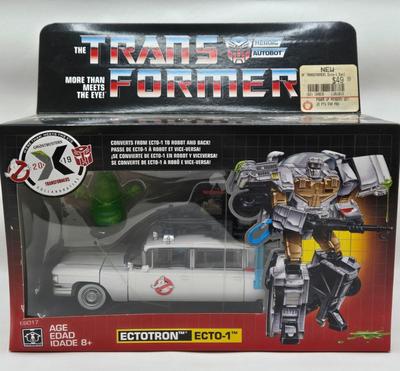LOT 33: Transformers Ectotron Ecto-1, Draculus, and Gigawatt NIB