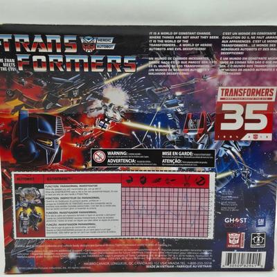 LOT 33: Transformers Ectotron Ecto-1, Draculus, and Gigawatt NIB