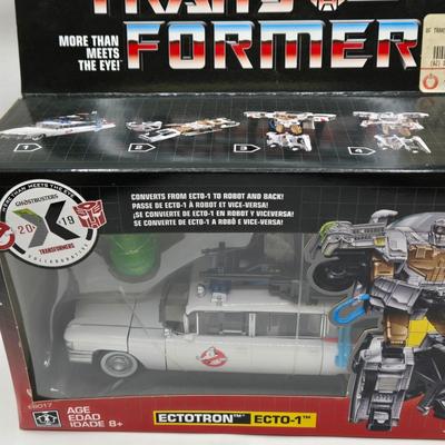 LOT 33: Transformers Ectotron Ecto-1, Draculus, and Gigawatt NIB