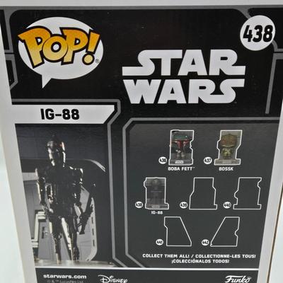 LOT 34: Multiple Funko Pops Including Halo Master Chief, The Child, John Wick, and More NIB