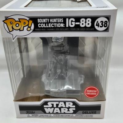 LOT 34: Multiple Funko Pops Including Halo Master Chief, The Child, John Wick, and More NIB