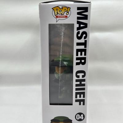 LOT 34: Multiple Funko Pops Including Halo Master Chief, The Child, John Wick, and More NIB