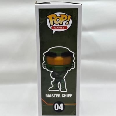 LOT 34: Multiple Funko Pops Including Halo Master Chief, The Child, John Wick, and More NIB