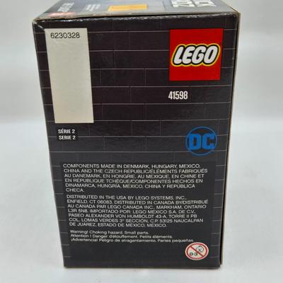 LOT 36: Lego Brick Headz Including Justice League Batman and Superman, Wonder Woman, The Flash, and More NIB