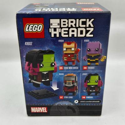 LOT 36: Lego Brick Headz Including Justice League Batman and Superman, Wonder Woman, The Flash, and More NIB