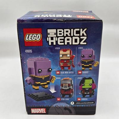 LOT 36: Lego Brick Headz Including Justice League Batman and Superman, Wonder Woman, The Flash, and More NIB