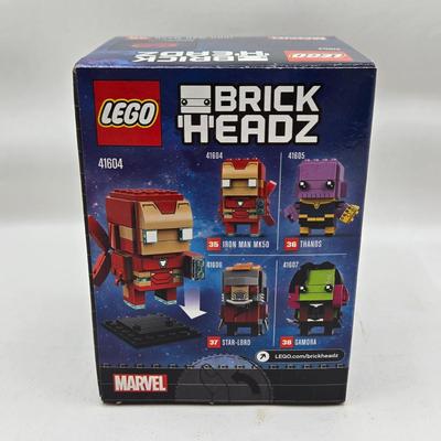 LOT 36: Lego Brick Headz Including Justice League Batman and Superman, Wonder Woman, The Flash, and More NIB