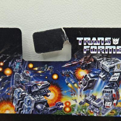 LOT 37: Various Transformers Toy NIB