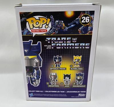 LOT 39: Funko Pops Transformers NIB