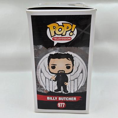 LOT 40: Variety of Funko Pops Including Predator, Batman, and Muhammad Ali NIB